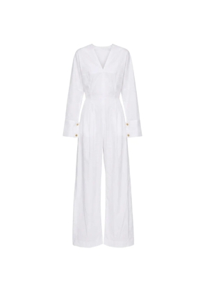 THELATEST Drew poplin jumpsuit - White