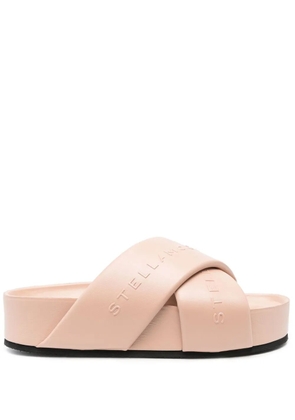 Stella McCartney Signature logo slides - Pink