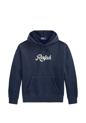 Polo Ralph Lauren logo-detail hoodie - Blue