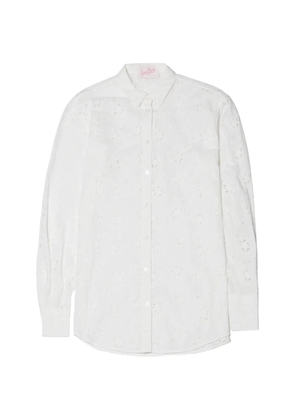 MC2 Saint Barth Brigitte broderie-anglaise shirt - White