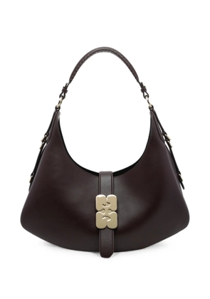 GANNI small Kat shoulder bag - Brown
