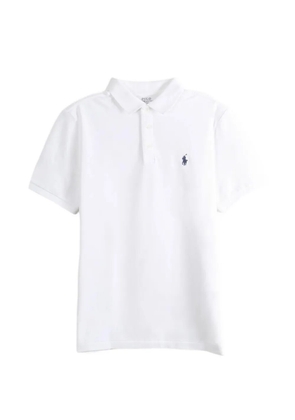 Polo Ralph Lauren logo-embroidered polo shirt - White