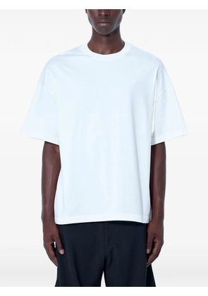 Jil Sander logo-print crew-neck T-shirt - White
