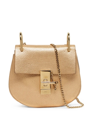 Chloé Pre-Owned small Drew leather shoulder bag - Gold