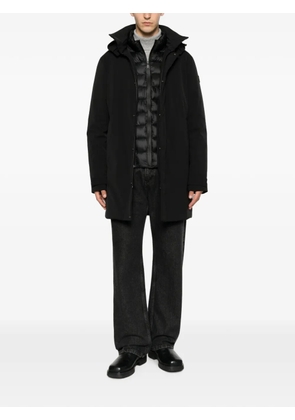 SERGIO MORETTI FIRENZE hooded padded coat - Black