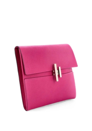 Hermès Pre-Owned Cinhetic Chevre Mysore clutch bag - Pink