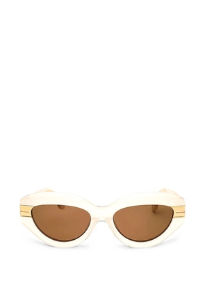 Palm Angels Eyewear cat-eye frame sunglasses - Neutrals