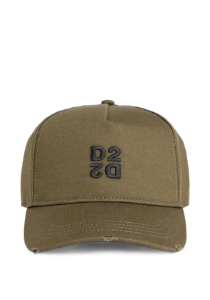 DSQUARED2 D2 Upside Down baseball cap - Green