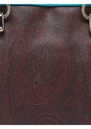 Etro Pre-Owned Paisley dome handbag - Brown