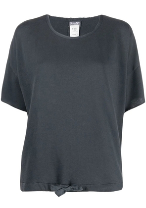 Kristensen Du Nord drawstring hem T-shirt - Grey