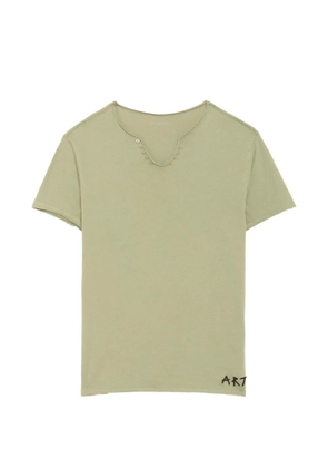 Zadig&Voltaire Monastir Henley T-shirt - Green