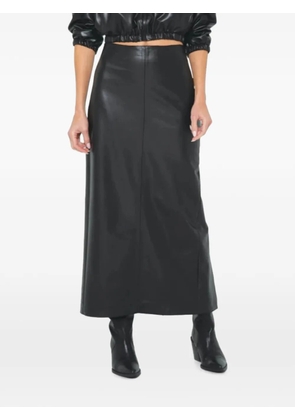 JBQ Daphne side-slit maxi skirt - Black