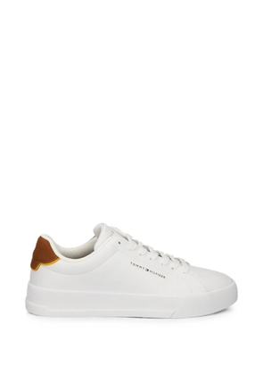 Tommy Hilfiger logo-print lace-up low-top. sneakers - White