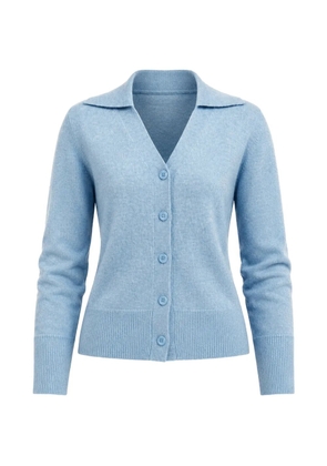 Autumn Cashmere Jonny Collar long-sleeve cardigan - Blue