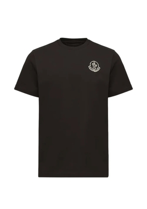 Moncler logo-patch T-shirt - Black