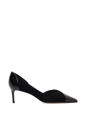 Alexandre Birman Patricia panelled pointed-toe pumps - Black