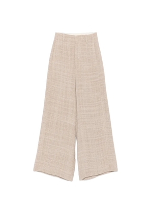 By Malene Birger Bandai wide-leg trousers - Neutrals