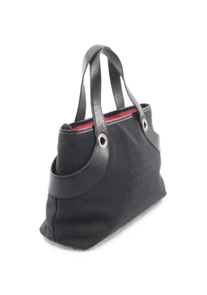 Bvlgari Pre-Owned 2010s Logomania tote bag - Black