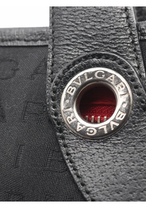 Bvlgari Pre-Owned 2010s Logomania tote bag - Black
