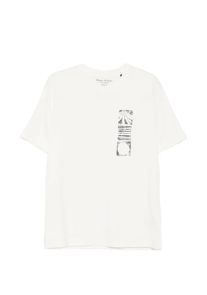 Marc O'Polo graphic-print round-neck T-shirt - Neutrals