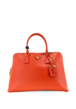 Prada Pre-Owned Promenade Bag Saffiano Leather Large handbag - Orange