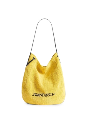 JW Anderson Bulb bead-embellished tote bag - Yellow