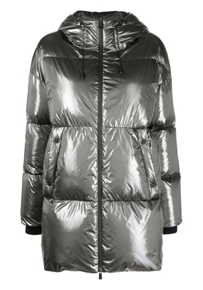 Herno high-shine puffer jacket - Grey