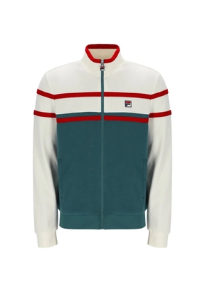 Fila Giovanni contrast-panel track sweatshirt - Green