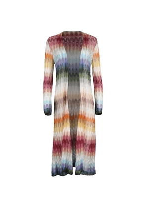 Missoni zigzag-knit cardigan - Orange