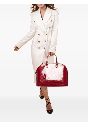 Louis Vuitton Pre-Owned Pomme D’amour monogram Alma leather tote bag - Red