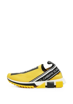 Dolce & Gabbana Pre-Owned Sorrento logo sneakers - Yellow