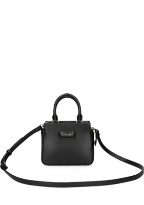 Lacoste logo-plaque tote bag - Black