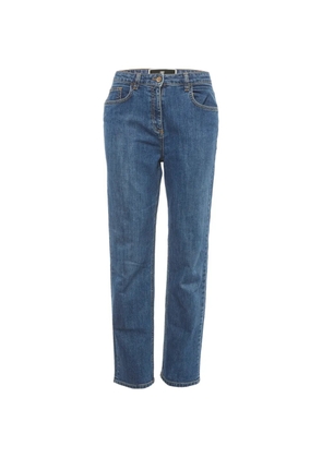 Elisabetta Franchi faded skinny jeans - Blue