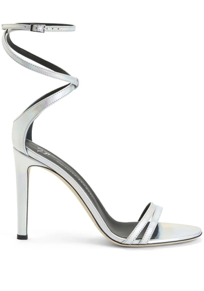 Giuseppe Zanotti Catia strappy 105mm sandals - Silver