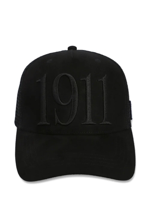Fila Hazza 1911-embroidered mesh-back cap - Black