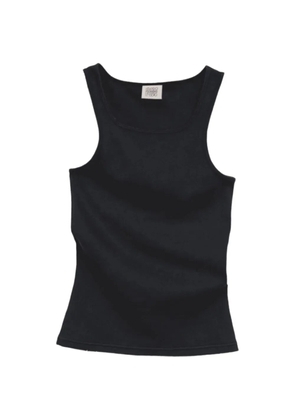 NORMFORM distressed square-neck tank top - Black