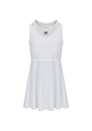 Fila mesh-panelled racerback dress - White