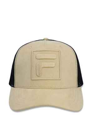 Fila Turo F-Box suede-panel cap - Neutrals