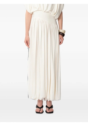 CONCEPTO Eros pleated trousers - Neutrals