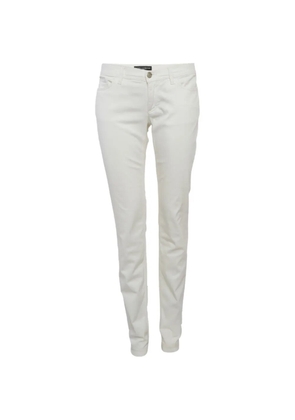 Dolce & Gabbana Pre-Owned skinny-fit jeans - White