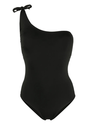 Fisico one shoulder swimsuit - Black