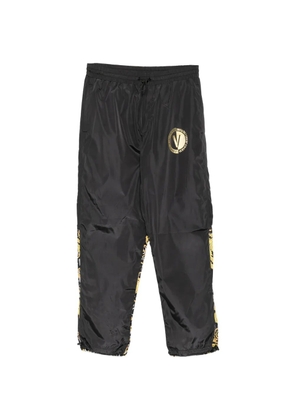Versace Jeans Couture logo-printed track pants - Black