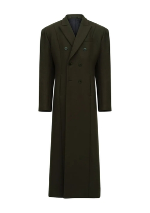 LGN LOUIS GABRIEL NOUCHI double-breasted manteau coat - Green