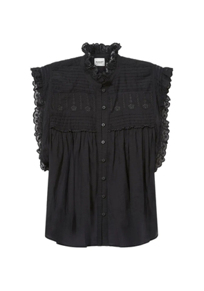 MARANT ÉTOILE Dersia top - Black