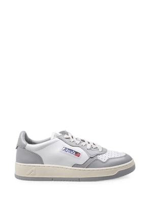 Autry Medalist perforated panelled sneakers - White
