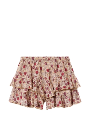 MARANT ÉTOILE Jocadia shorts - Neutrals