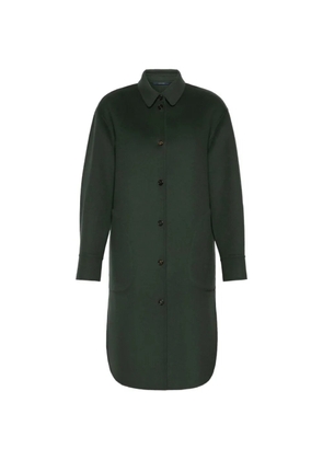 'S Max Mara virgin wool button-down coat - Green