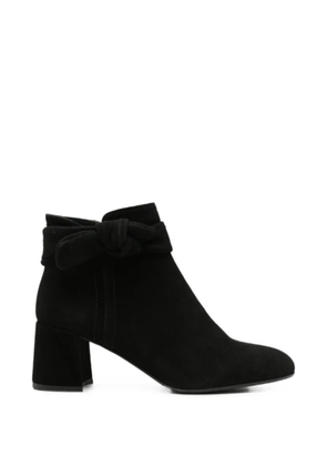 SERGIO MORETTI FIRENZE bow-detail ankle boots - Black