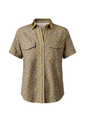 BOTEH Verve floral-print shirt - Yellow
