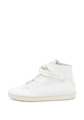 Giuseppe Zanotti Vintage lace-up leather sneakers - White